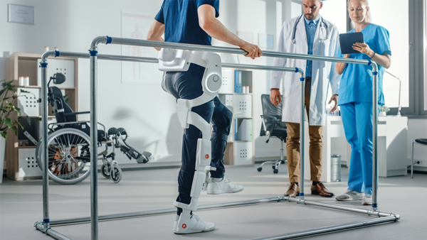 Torquemotoren mit hohem Leistungs-/Gewichtsverhältnis für den Antrieb von Exoskeletten