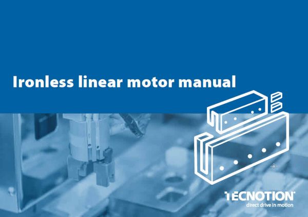Ironless Linear Motor Mnaual Cover